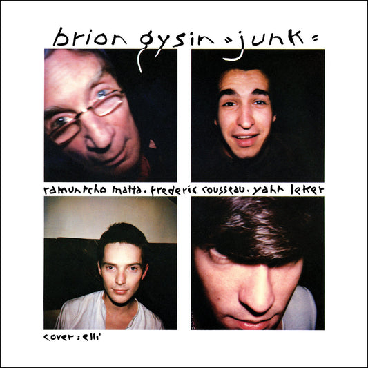Brion Gysin - Junk