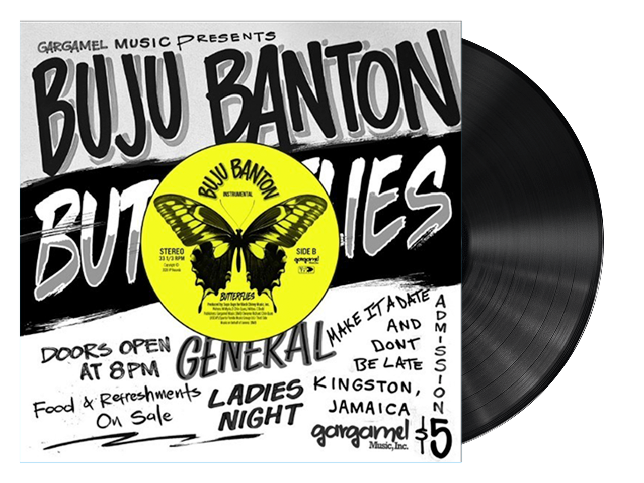 Buju Banton - Butterflies 7"