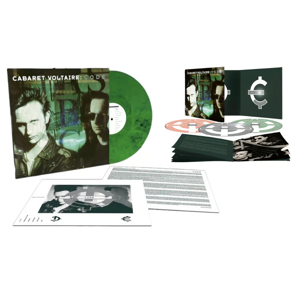Cabaret Voltaire - Code |  Limited Edition Green Marbled Vinyl