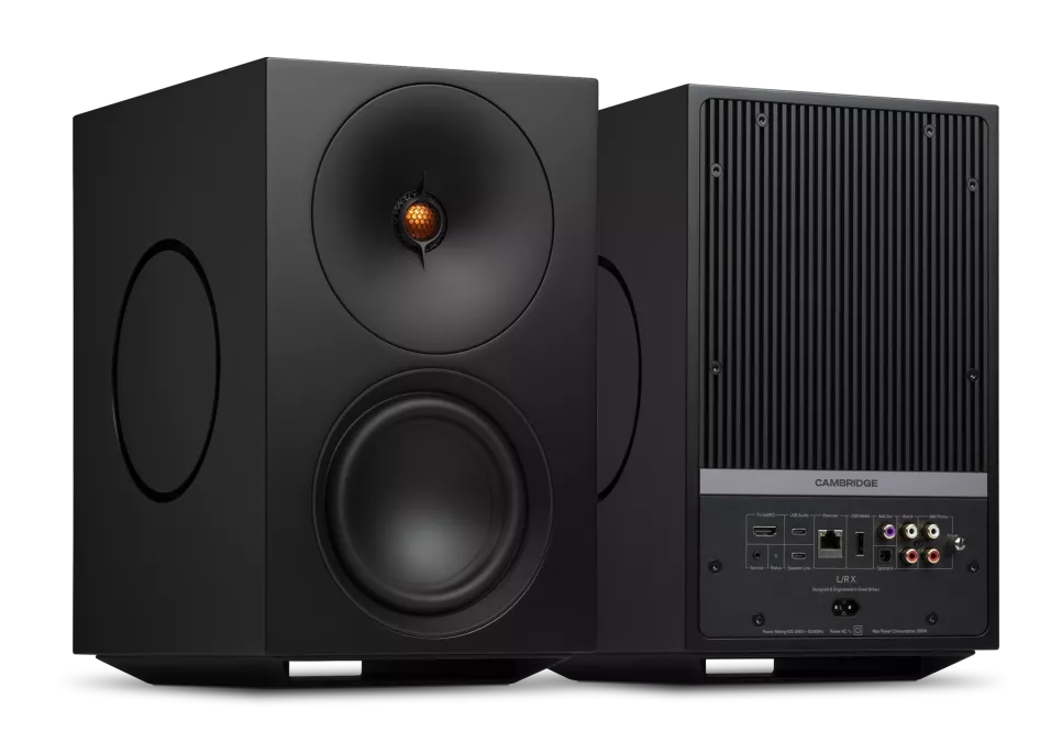 Cambridge Audio L/R X - Enceintes stéréo actives streaming haute performance