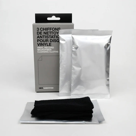 Vinyl Care System - 3 chiffons de nettoyage
