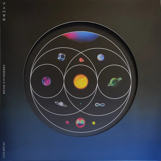 Coldplay - Music Of The Spheres | Clear Ecorecord Vinyl
