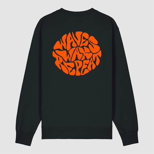 Crew Wave Wax Repeat Black / Orange