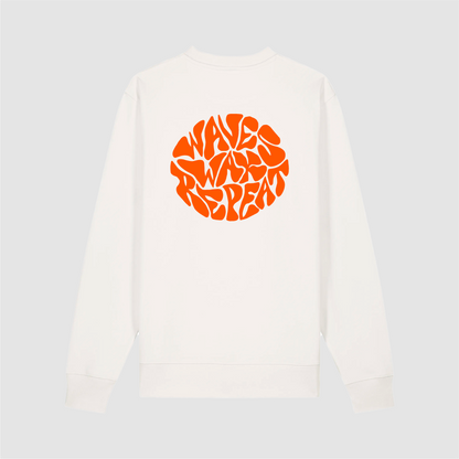 Crew Wave Wax Repeat Off White/ Orange
