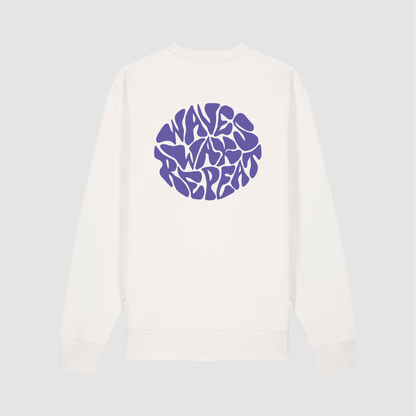 Crew Wave Wax Repeat Off White / Violet