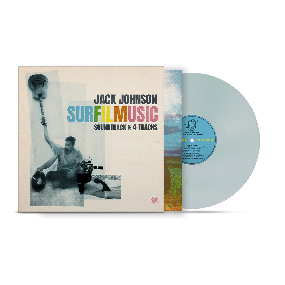 Jack Johnson - Surfilmusic: Soundtrack & 4-tracks / Collector edition Heavyweight blue 2LP