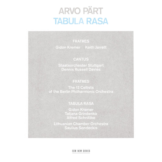 Dennis Davies - Arvo Part: Tabula Rasa