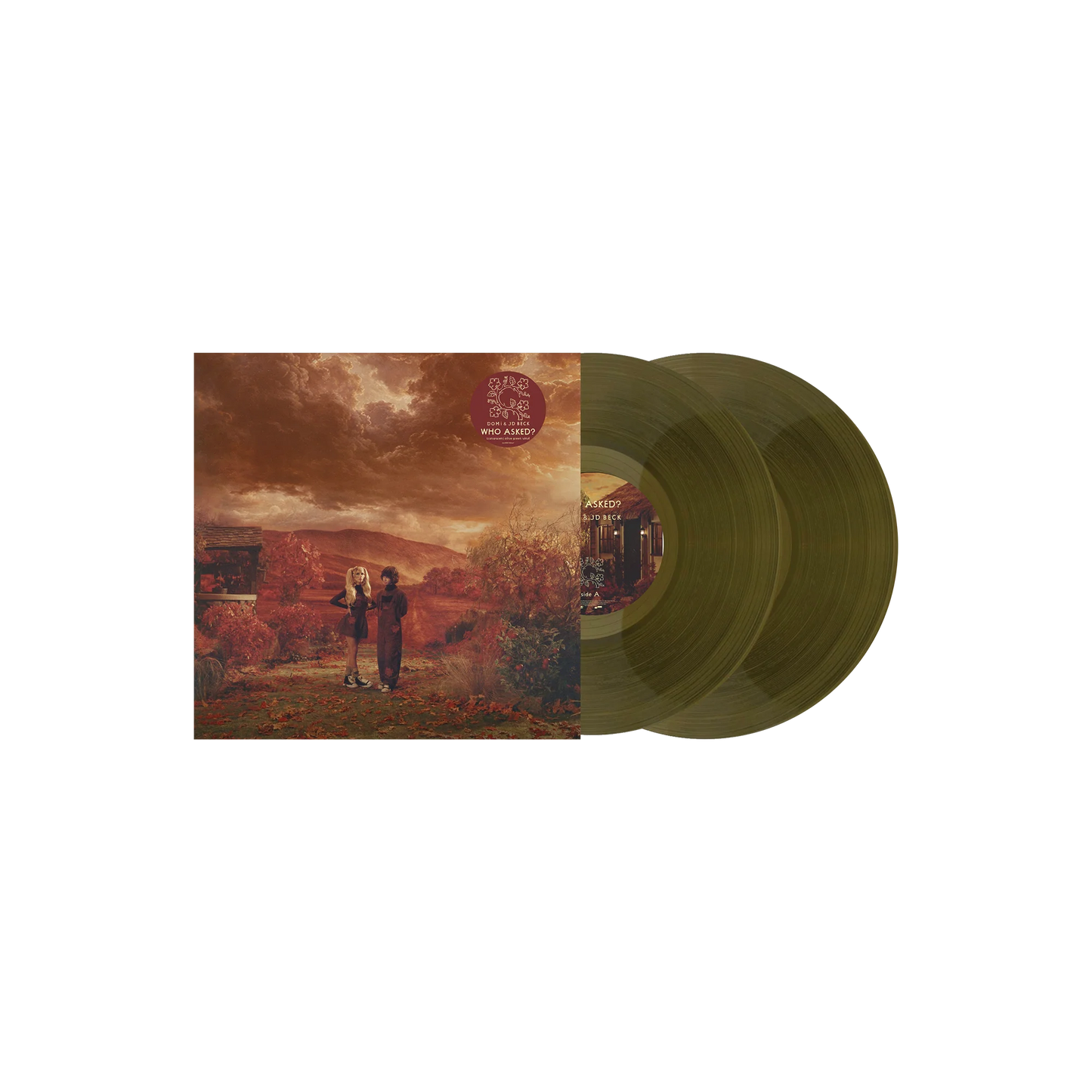DOMi & JD Beck - WHO ASKED? [Transparent olive green 2LP]
