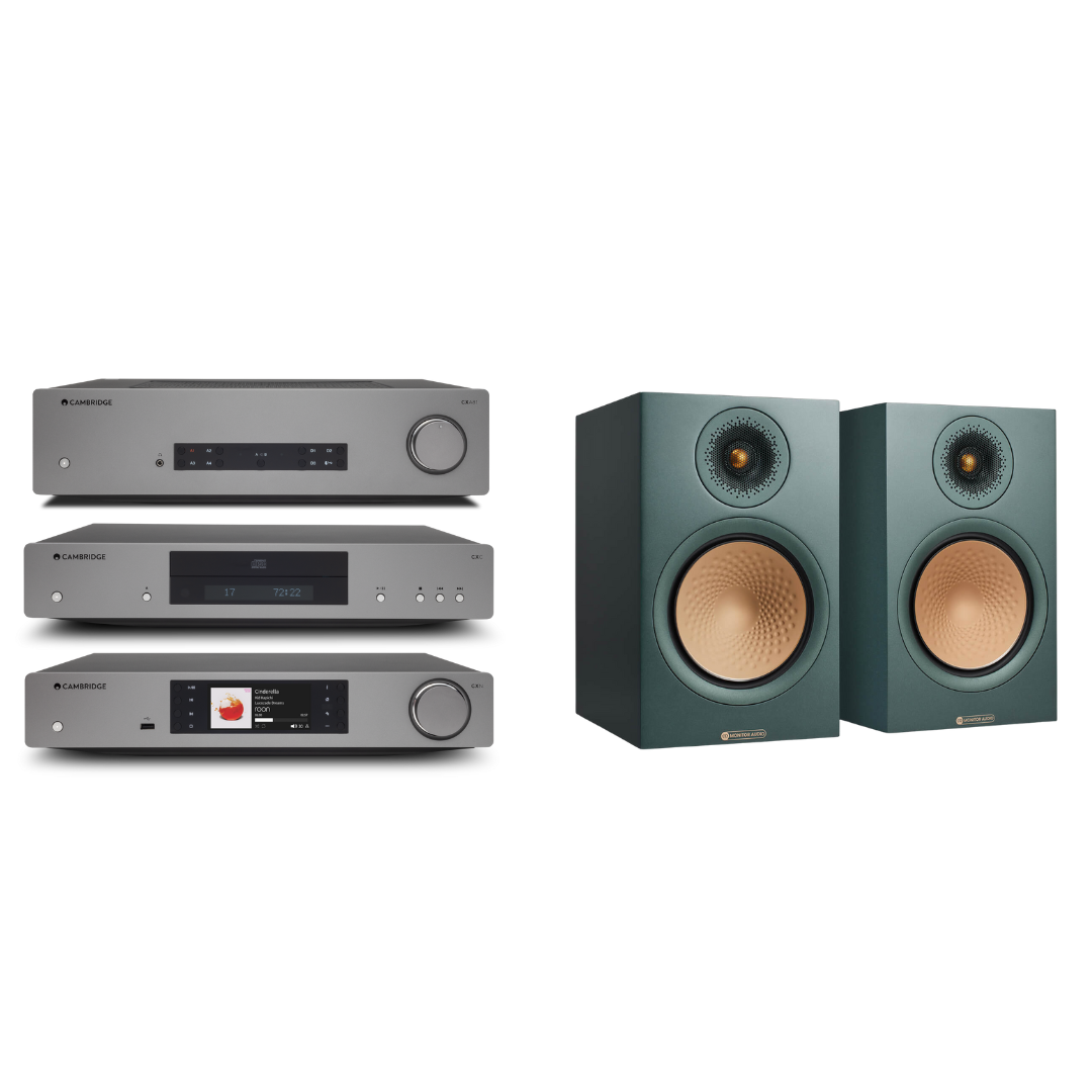 Ensemble Cambridge Audio CX + Monitor Audio Silver 100 7G
