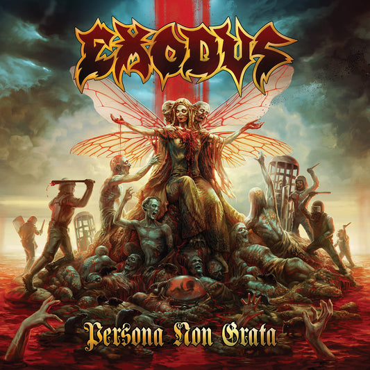 Exodus - Persona Non Grata | Vinyl Clear & Gold & Black & Turqupoise Splatter