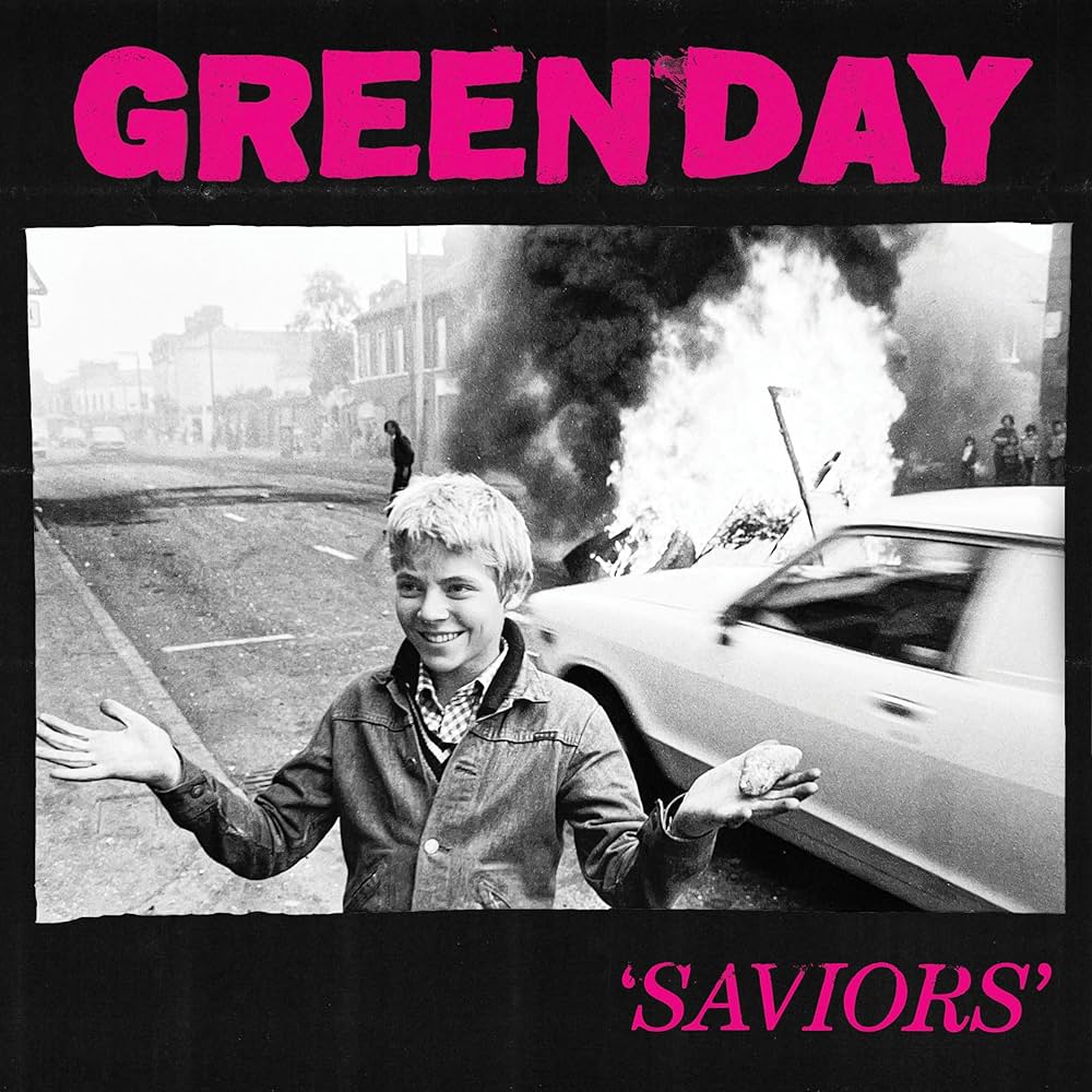Green Day - Saviors (Deluxe Edition - hot pink splatter vinyl)