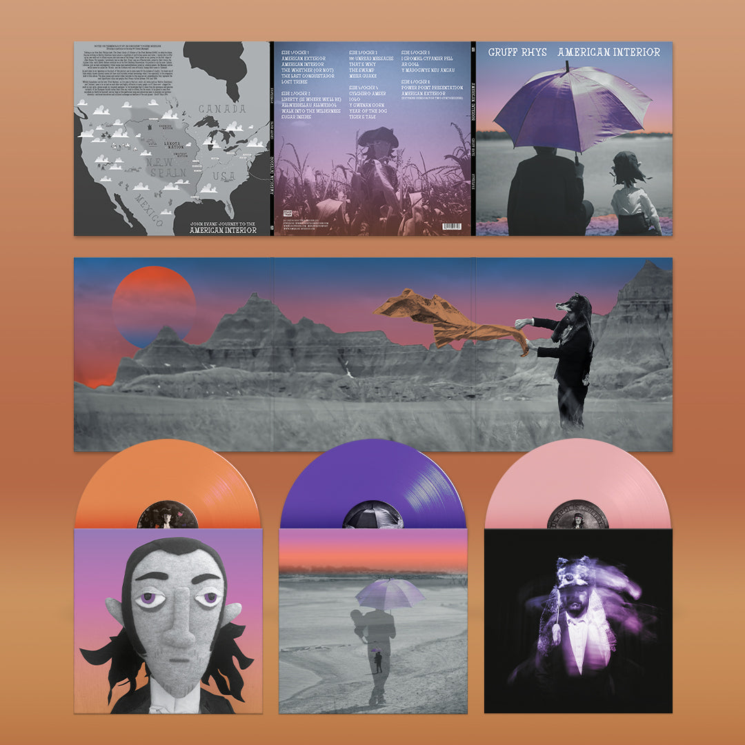 Gruff Rhys - American Interior (10th Anniversary Reissue color 3LP)