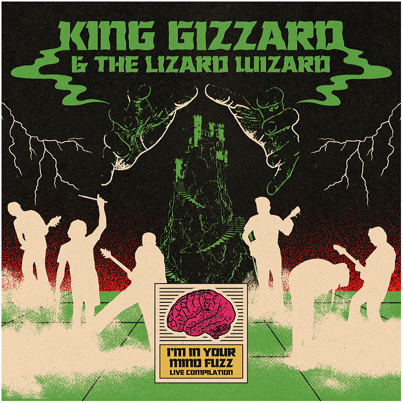 King Gizzard & The Lizard Wizard - I'm In Your Mind Fuzz Live | Green & Red Vinyl