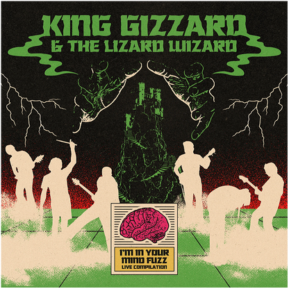 King Gizzard & The Lizard Wizard - I'm In Your Mind Fuzz Live | Green & Red Vinyl
