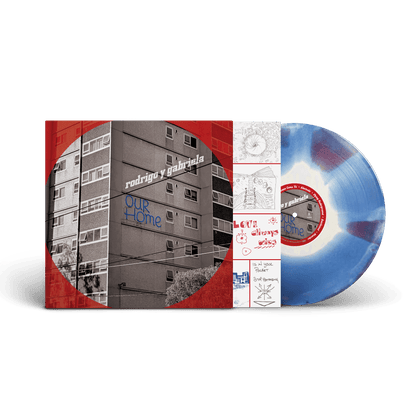 Rodrigo y Gabriela - Our Home | Limited Edition Vinyl White On  Red On  Blue Layered