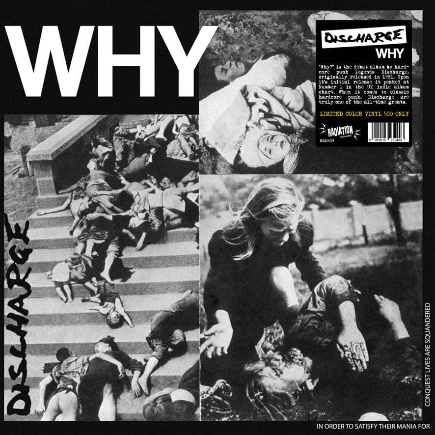Discharge - Why (Clear Vinyl)