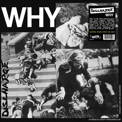 Discharge - Why (Clear Vinyl)