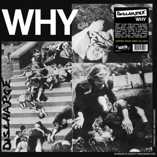 Discharge - Why (Clear Vinyl)