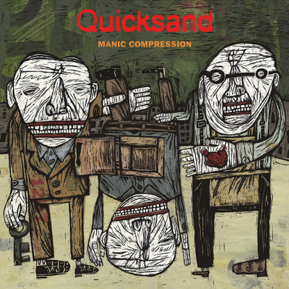 Quicksand - Manic Compression / 30th anniversary edition - Open heart red vinyl