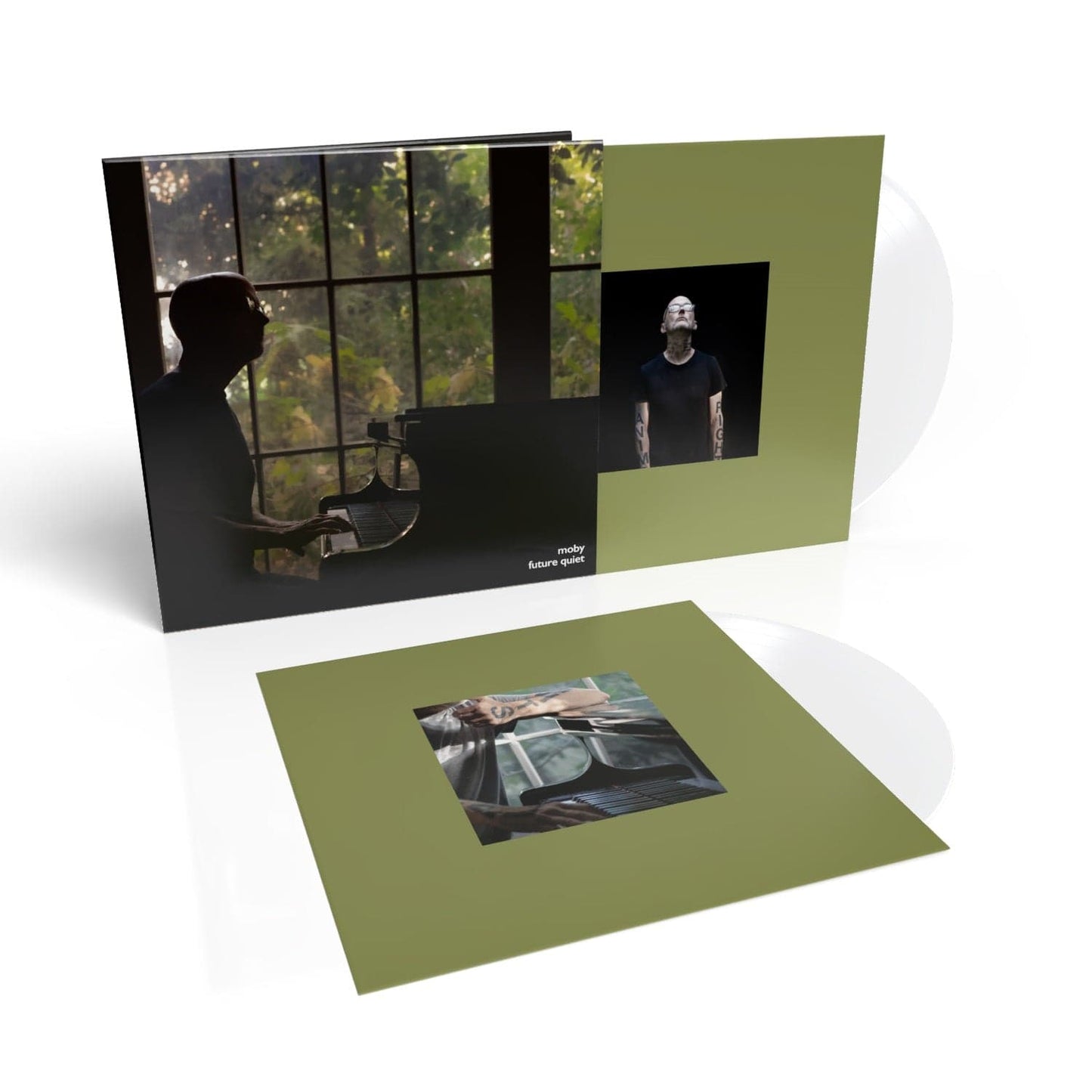 Moby - Future Quiet / Double Vinyle Gatefold couleur transparent