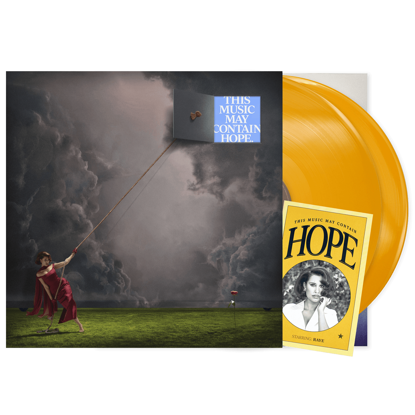 RAYE - This Music May Contain Hope / Marigold Yellow vinyl