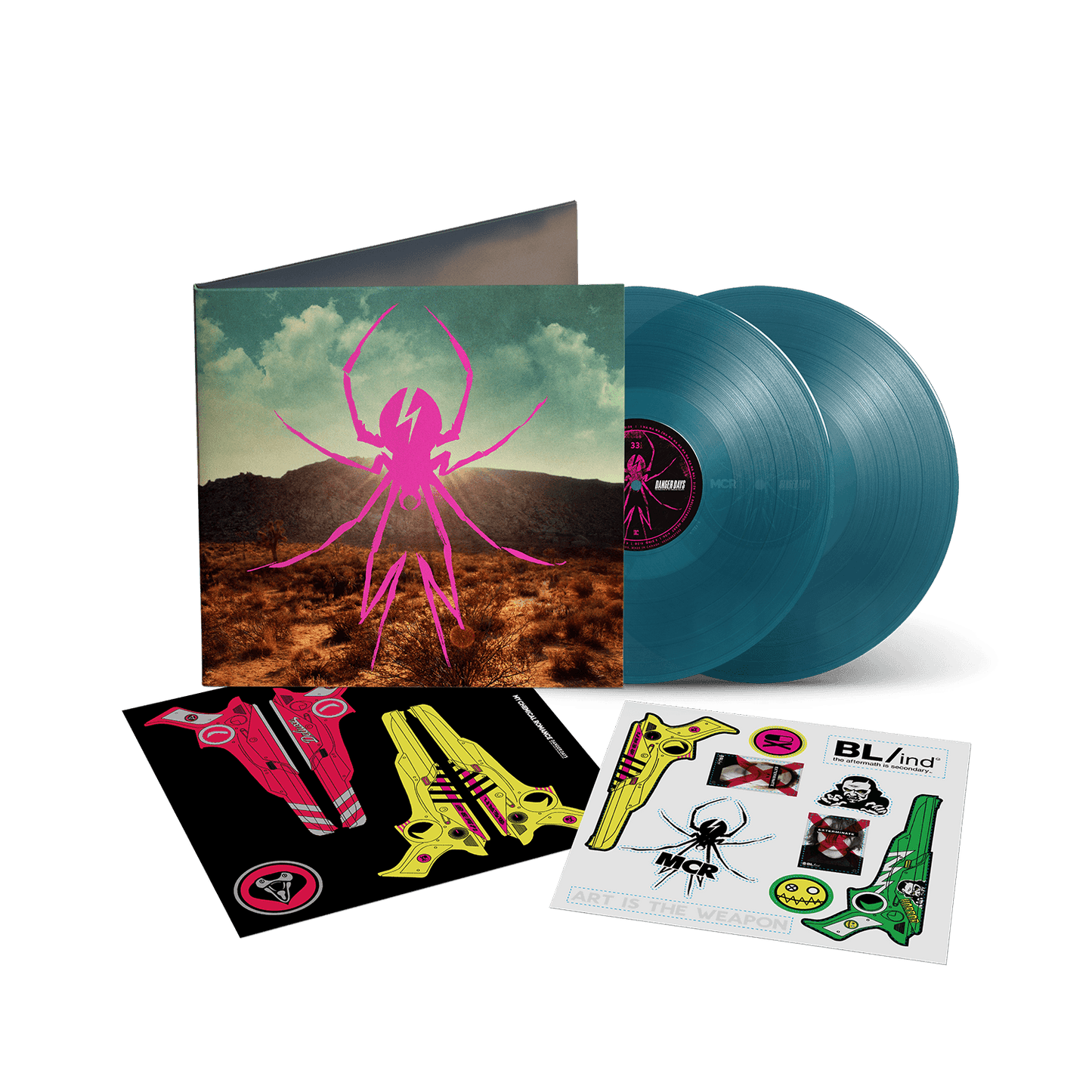 My Chemical Romance - Danger Days: The True Lives Of The Fabulous Killjoys | Limited Deluxe Edition Indie Vinyl Sea Blue Vinyl