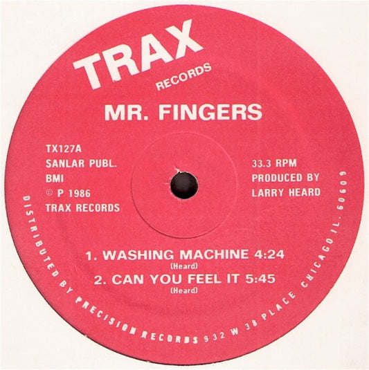 Mr. Fingers - Washing Machine