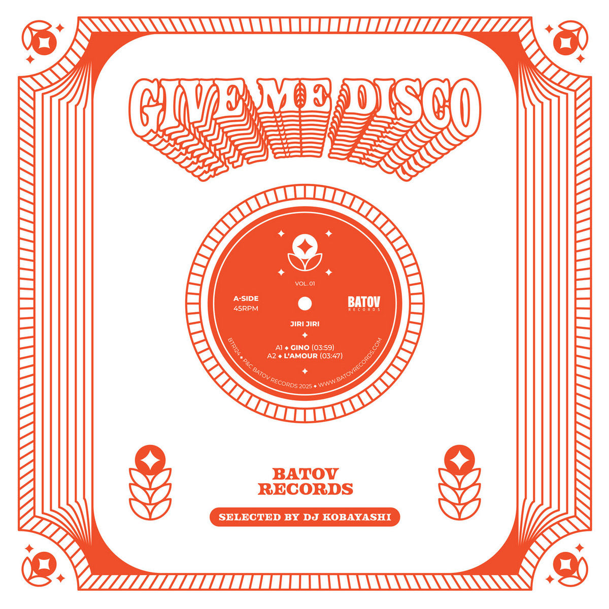 Jiri Jiri - Give Me Disco | Selected By Dj Kobayashi