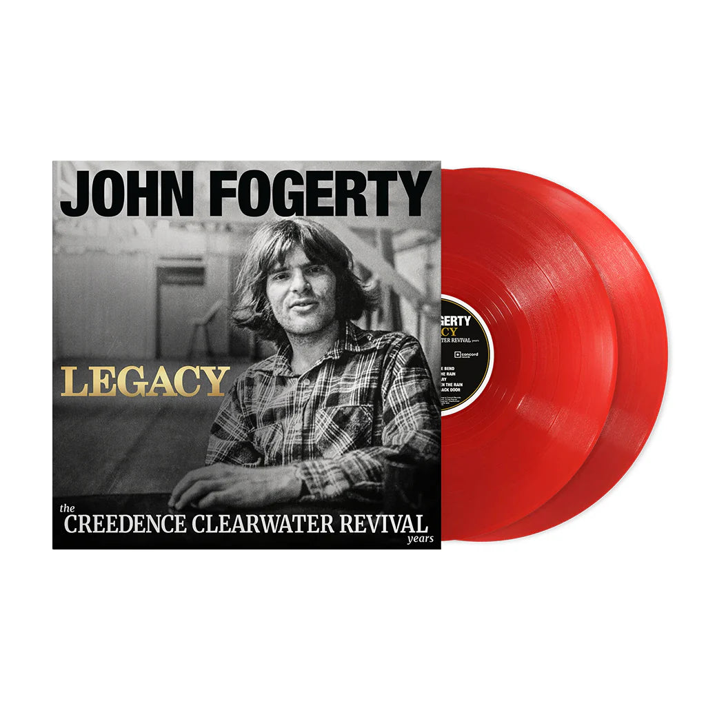 John Fogerty - Legacy : The Creedence Clearwater Revival Years | Limited Edition 2LP Translucent Ruby Vinyl