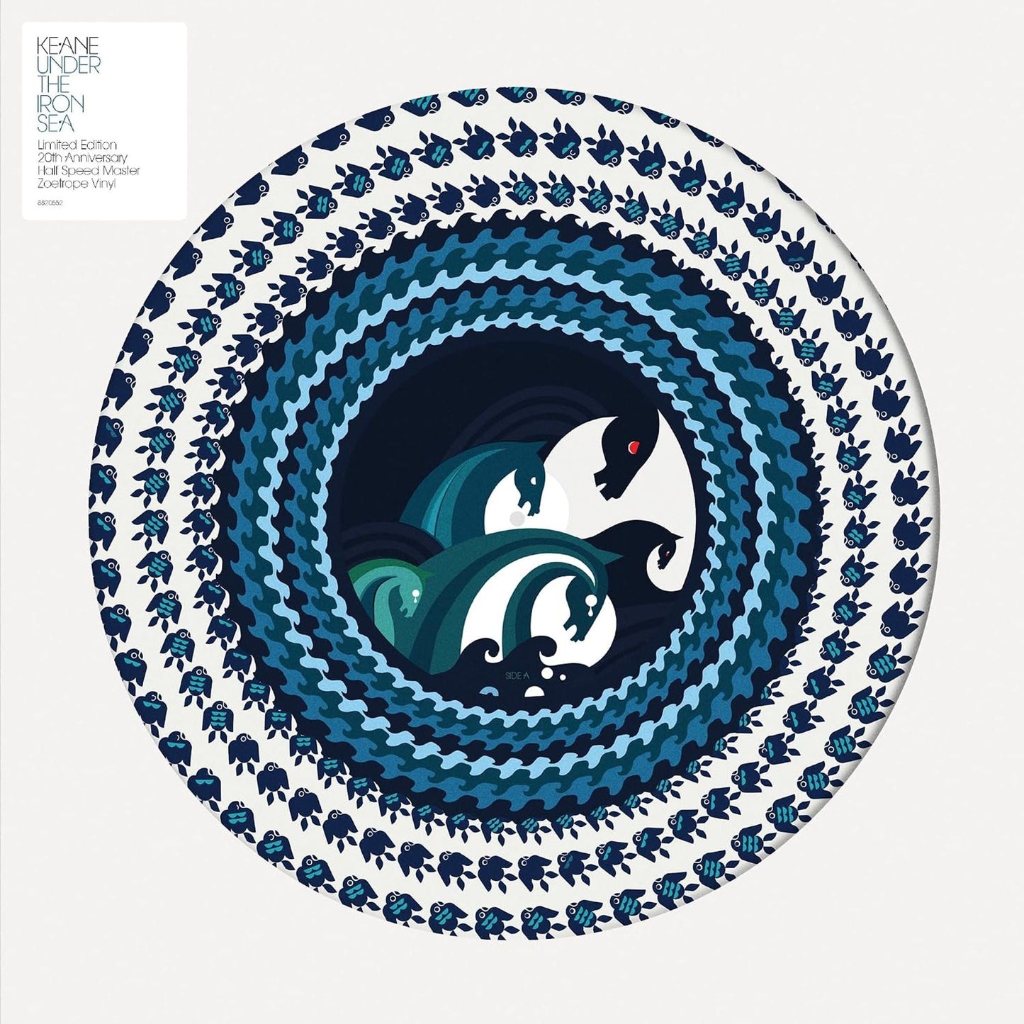 Keane - Under The Iron Sea | 20th Anniversary Zoetrope Vinyl
