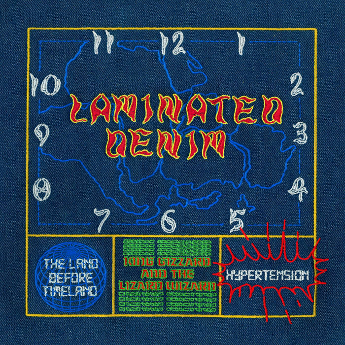 King Gizzard & Lizard Wizard  - Laminated Denim