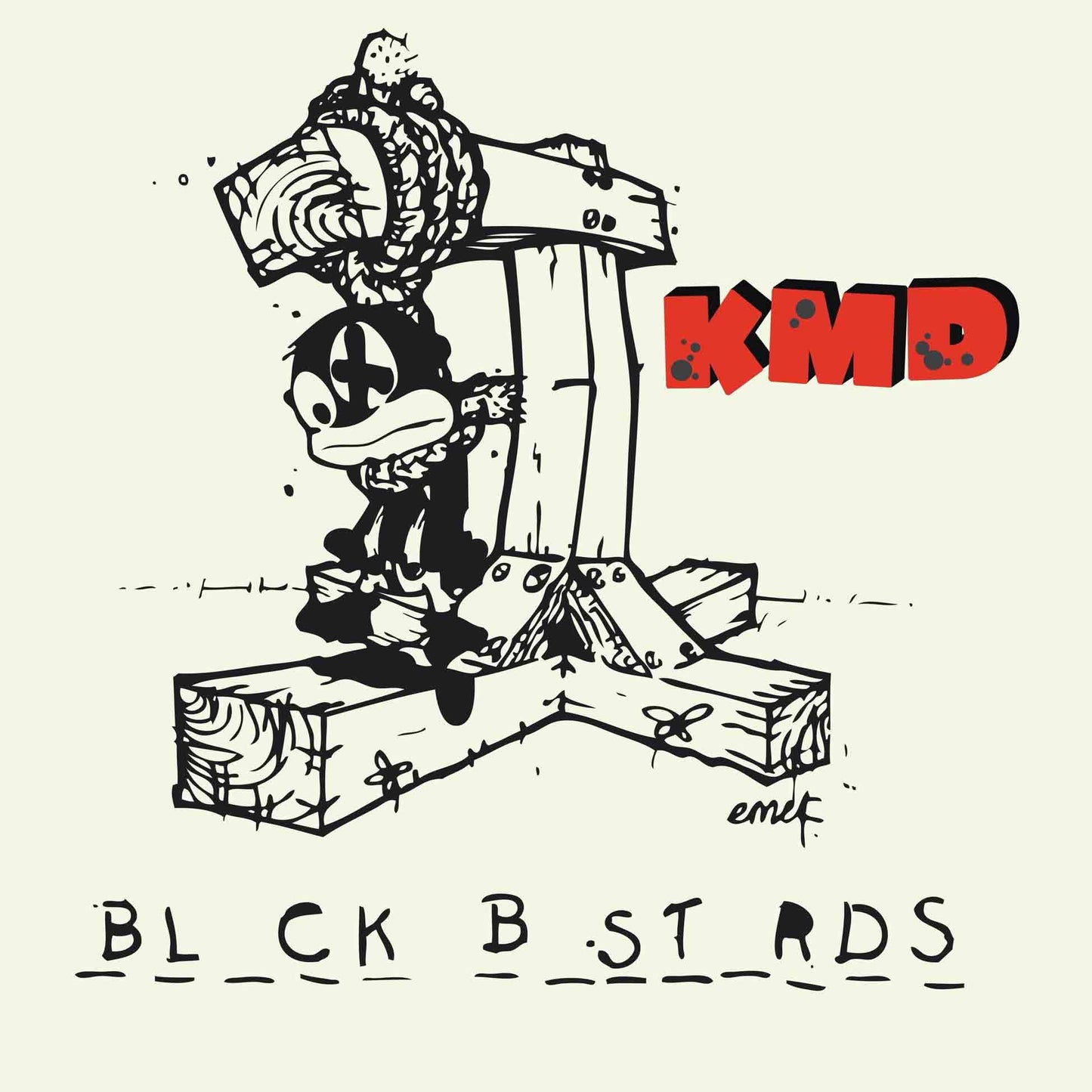 KMD - Black Bastards | Red Colored Double Vinyl