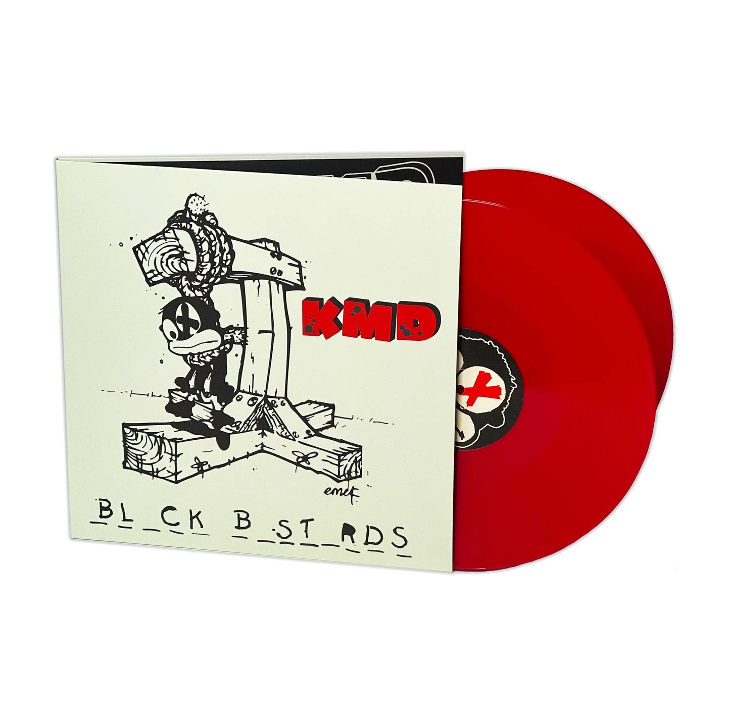 KMD - Black Bastards | Red Colored Double Vinyl