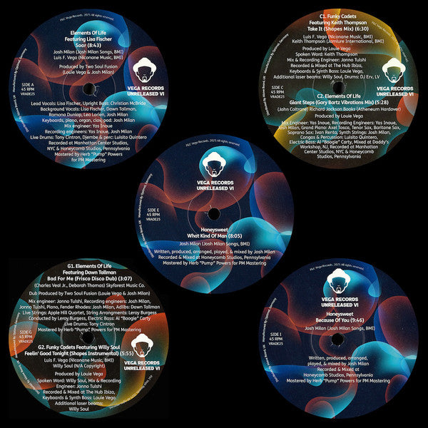 Louie Vega And Various Artists - Vega Records 5 Pack Unreleased VI