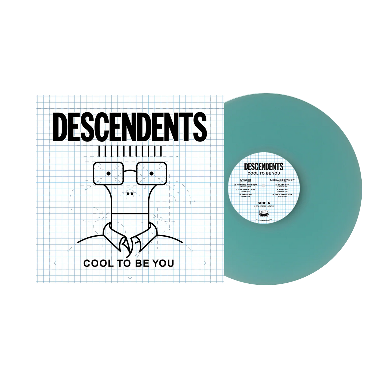 Descendents - Cool To Be You / Ice blue vinyl
