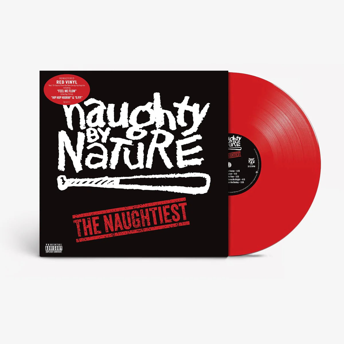 Naughty By Nature - The Naughtiest | Remastered red vinyl