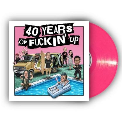 NOFX - 40 Years Of Fuckin' Up (Original Soundtrack) [Pink LP]