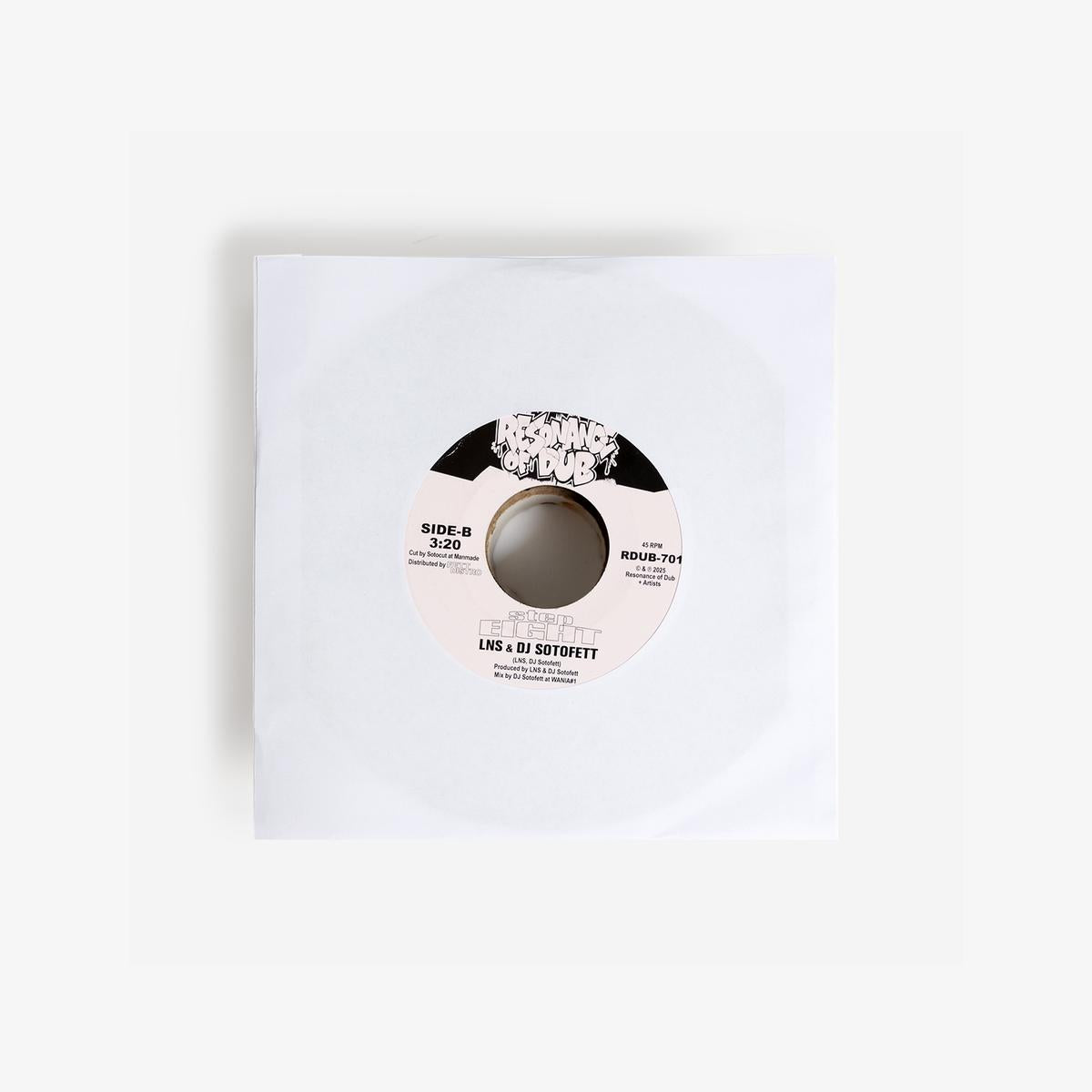 LNS & DJ Sotofett meets Ekowmania - Fanti Shake (Steppers Mix) / Step Eight 7"