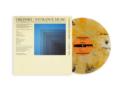 Okonski - Entrance Music | Vinyle Swirl Orange & Noir