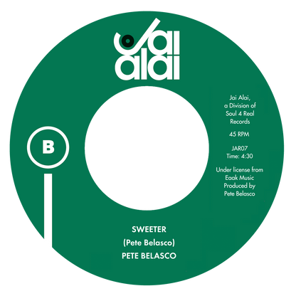 Pete Belasco  -  One / Sweeter | 7"