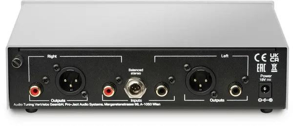 Pro-Ject - Phono Box S3 B Silver | Préamplificateur Phono Moving Magnet / Moving Coil