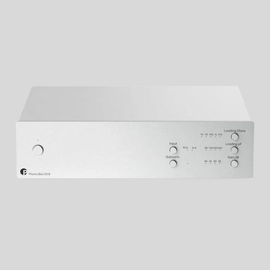 Pro-Ject - Phono Box S3 B Silver | Préamplificateur Phono Moving Magnet / Moving Coil