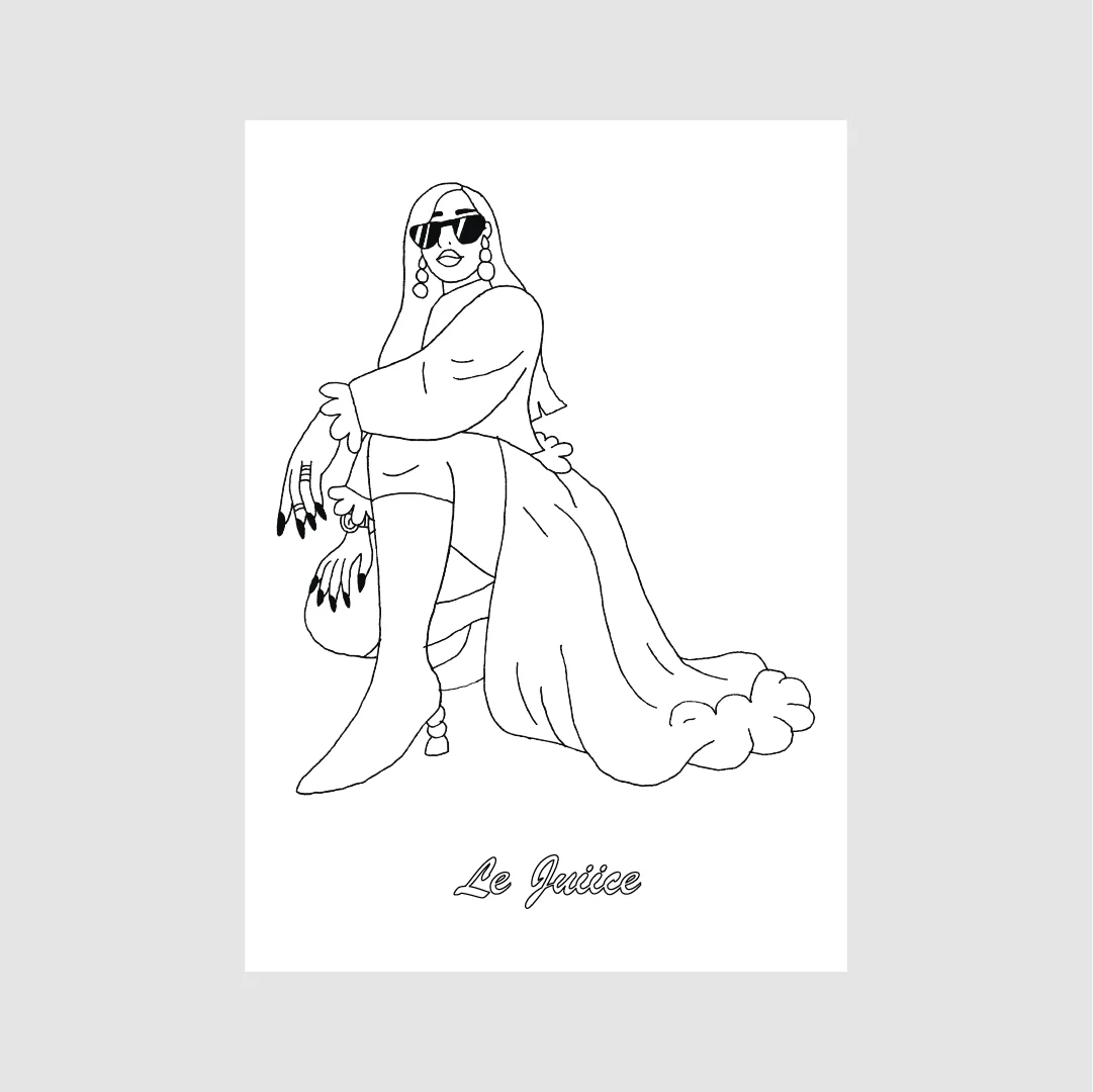 Rap Girls Coloriage