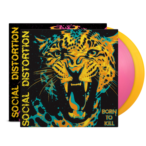 Social Distortion - Born To Kill / Limited pink & yellow vinyl