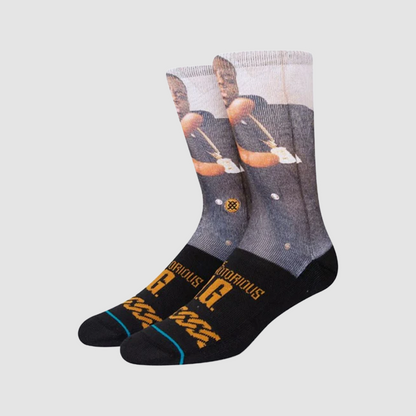 Stance The King of NY Crew sock X NOTORIOUS B.I.G.