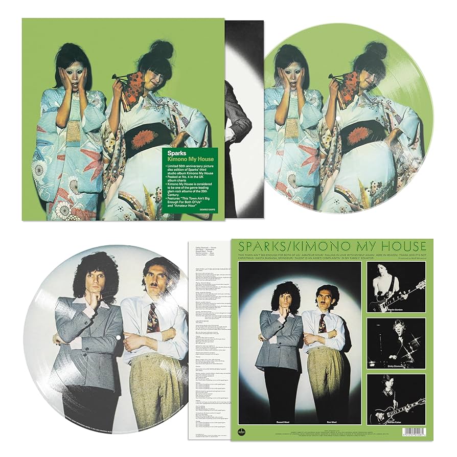 Sparks - Kimono My House / 50th Anniversary Picture Disc