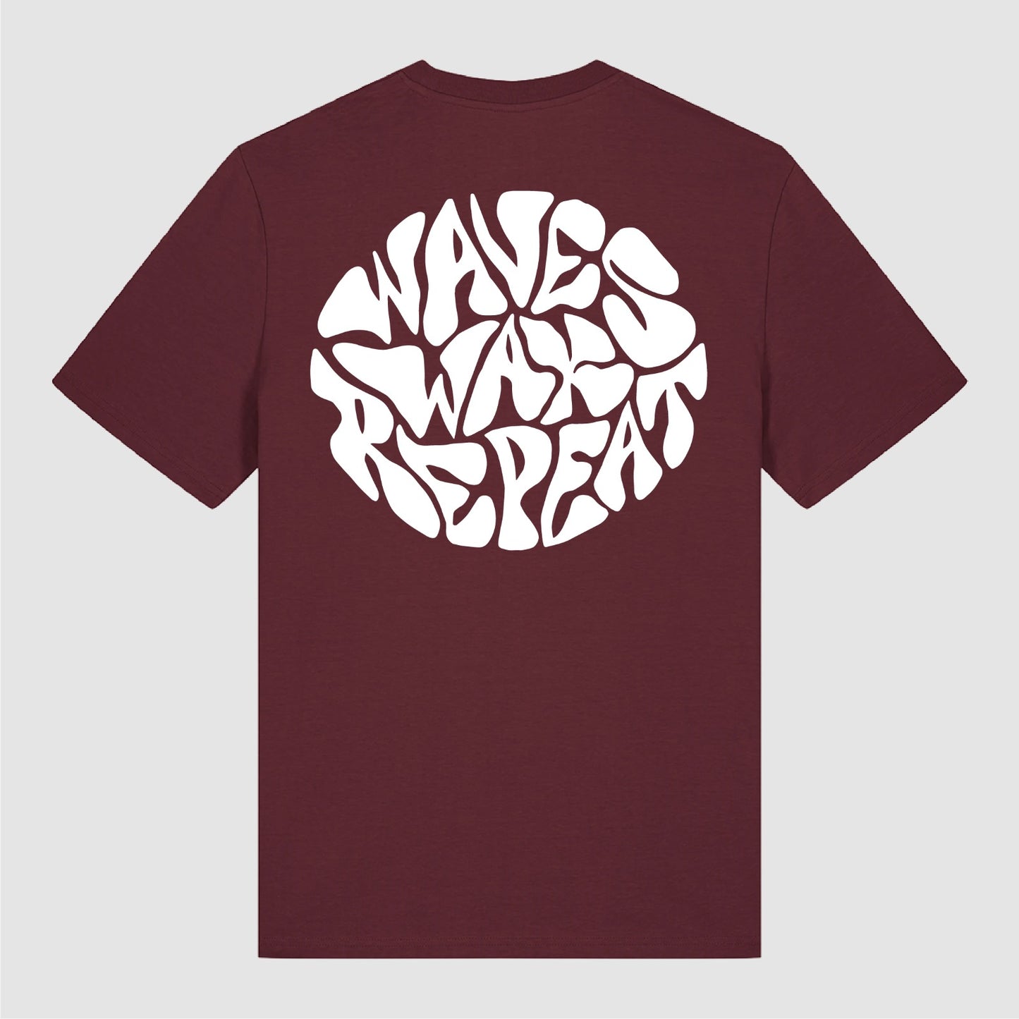 T-shirt ABERDEEN RECORDS Waves Wax Repeat