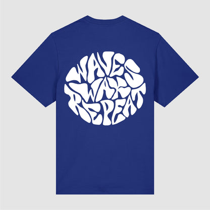 T-shirt ABERDEEN RECORDS Waves Wax Repeat