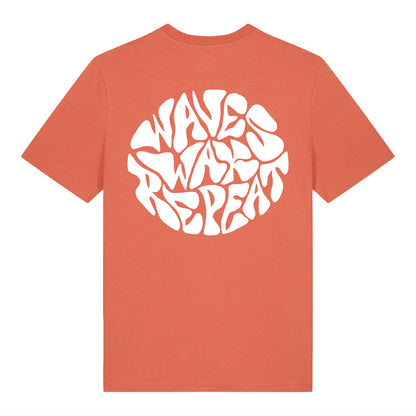T-shirt ABERDEEN RECORDS Waves Wax Repeat