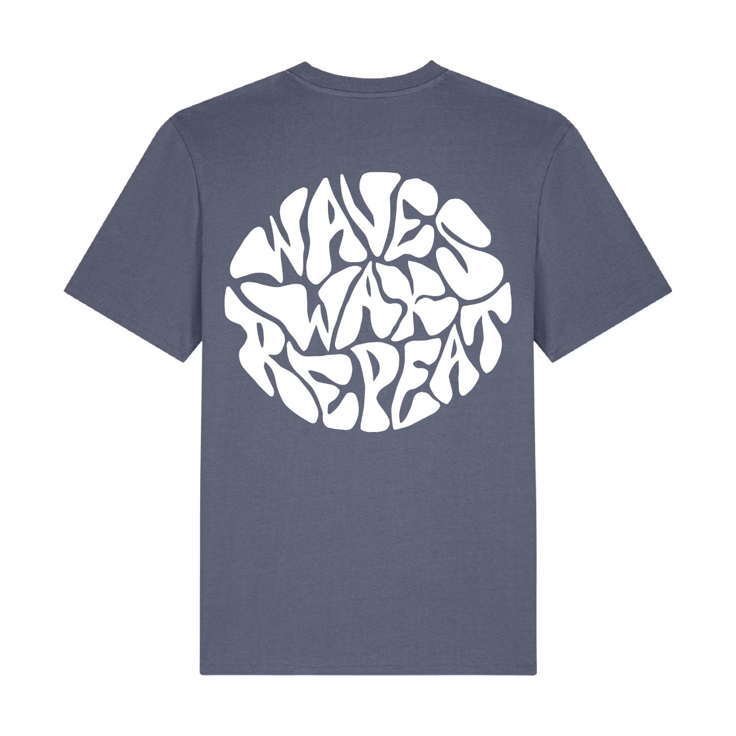 T-shirt ABERDEEN RECORDS Waves Wax Repeat